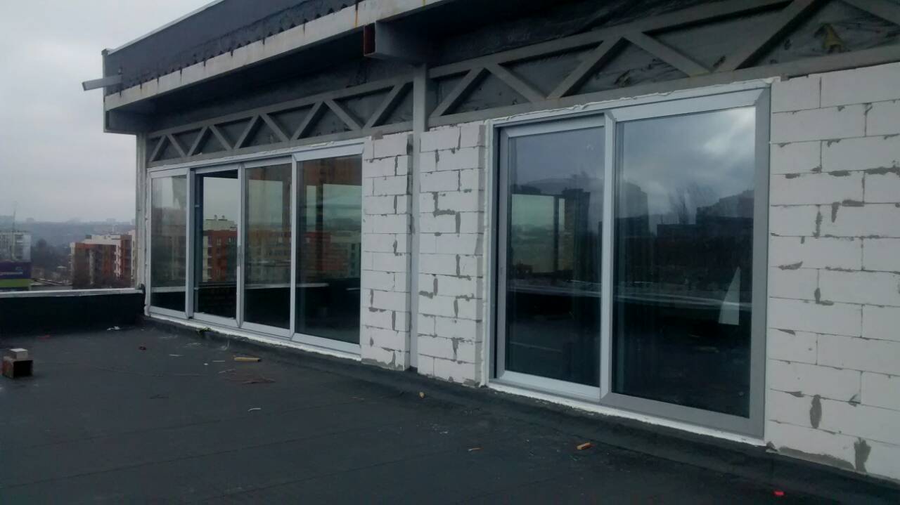 Алюминиевые раздвижные окна