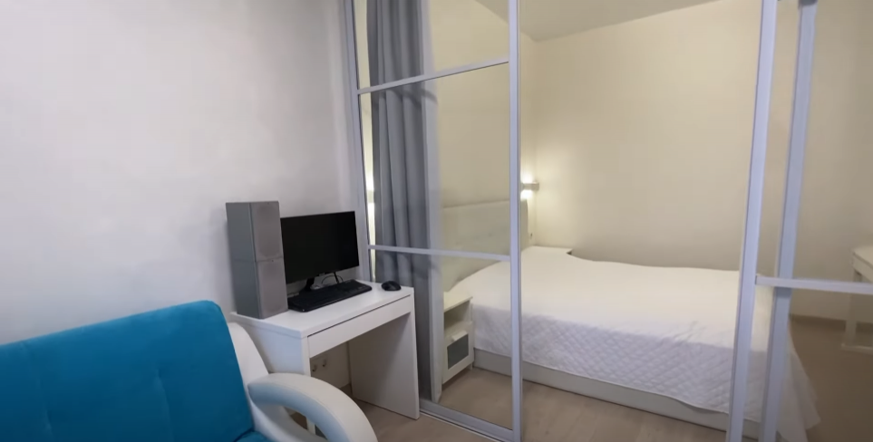 Монтаж межкомнатных раздвижных дверей